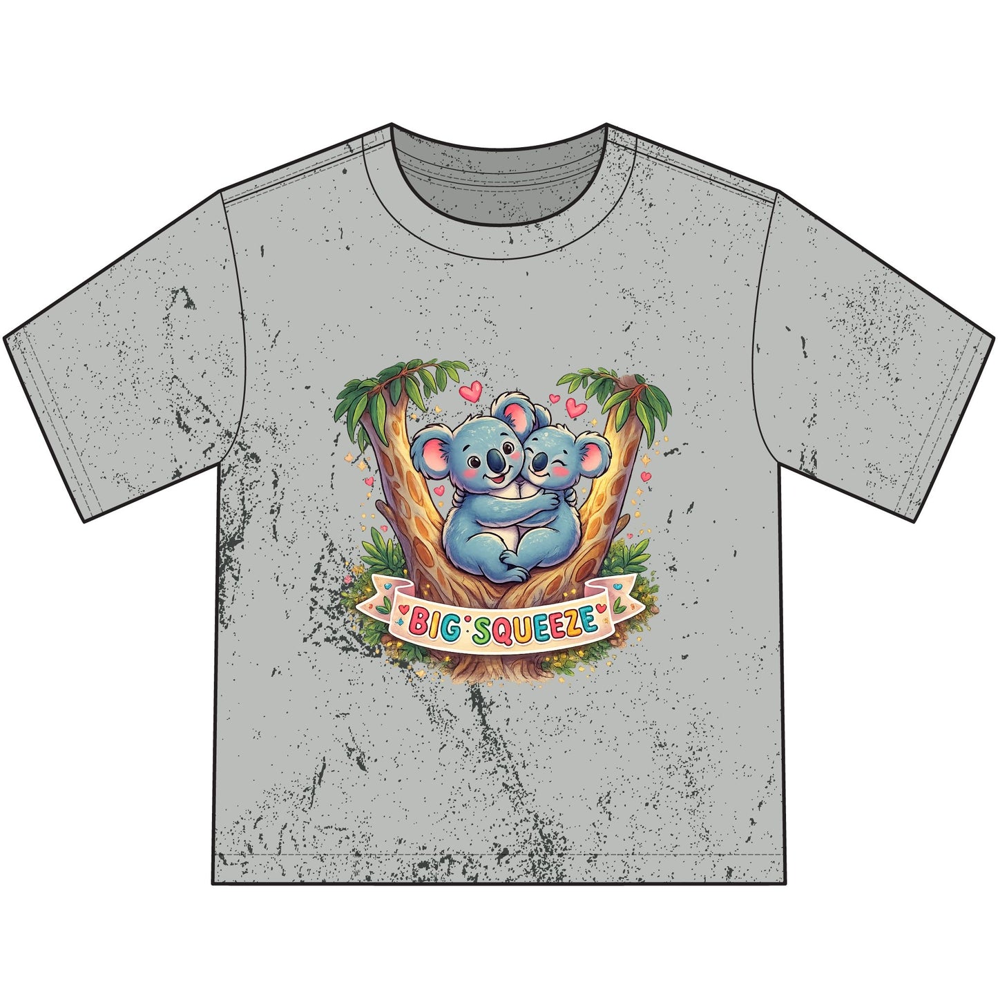 Big Squeeze Koala Heavyweight Color Blast Youth T-Shirt