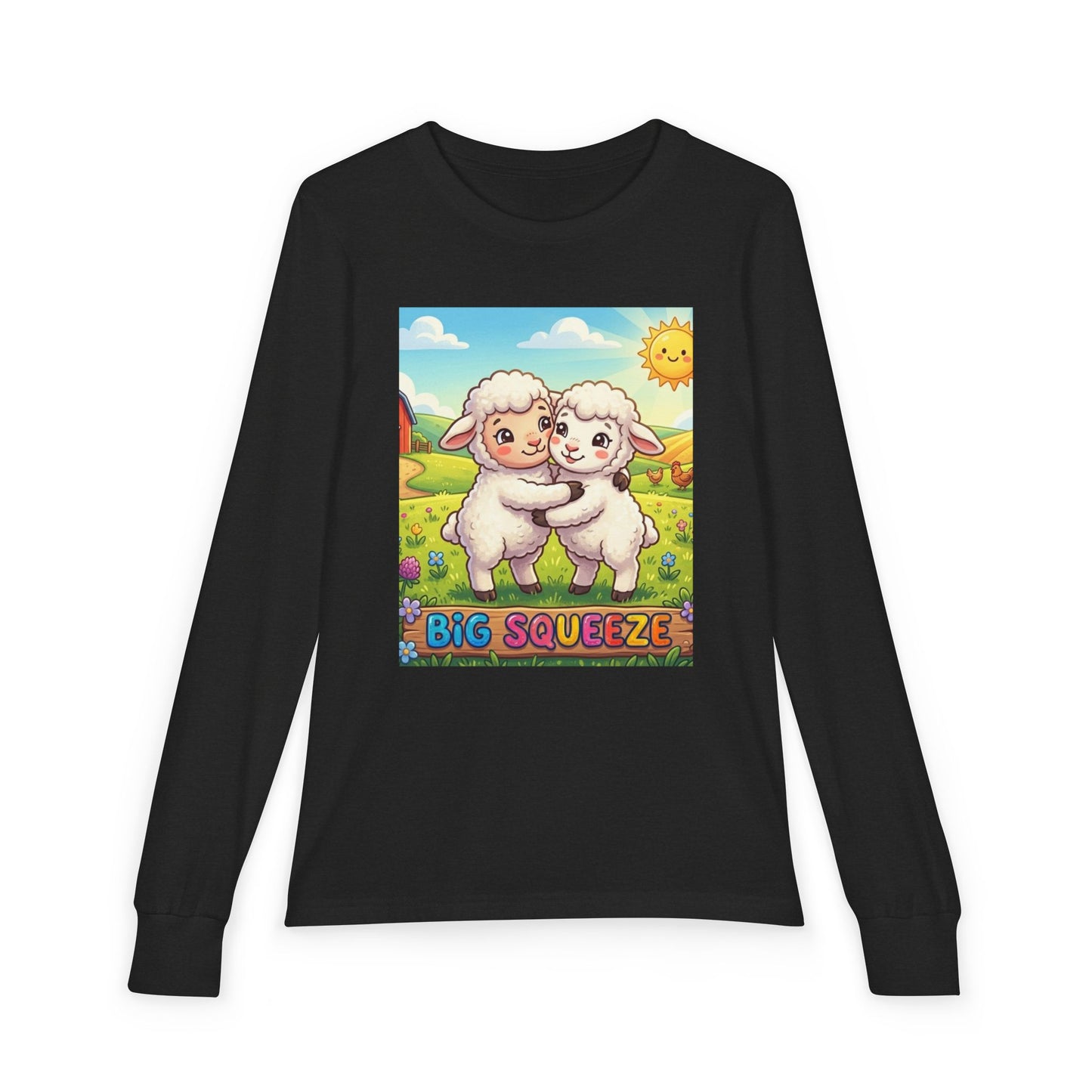 Big Squeeze Lamb Youth Jersey Long Sleeve Tee