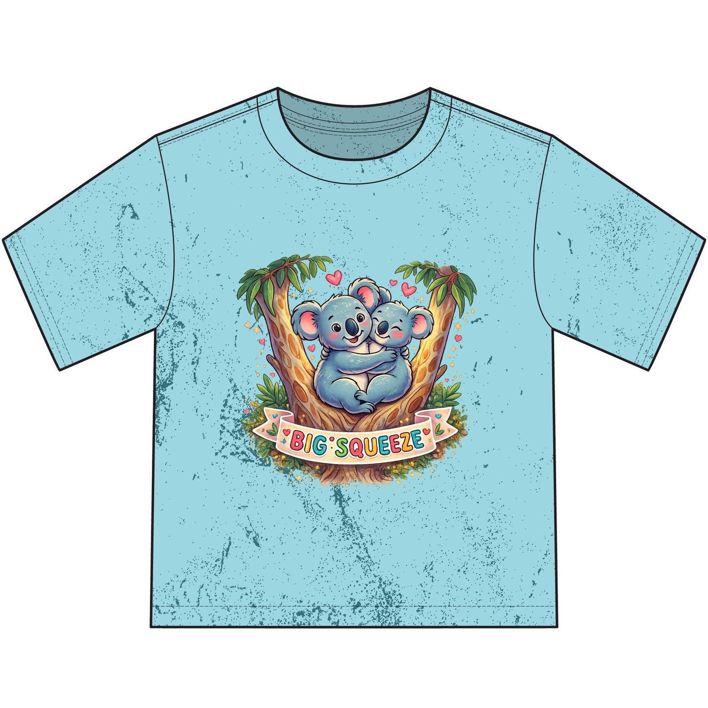 Big Squeeze Koala Heavyweight Color Blast Youth T-Shirt