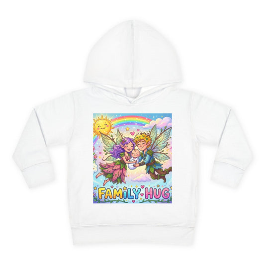 Family Hug Fairy Toddler Pullover Fleece Hoodie