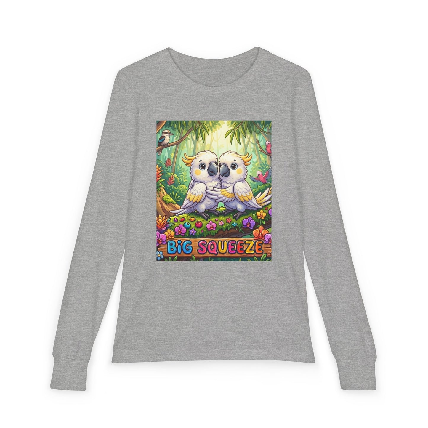 Big Squeeze Cockatoo Youth Jersey Long Sleeve Tee