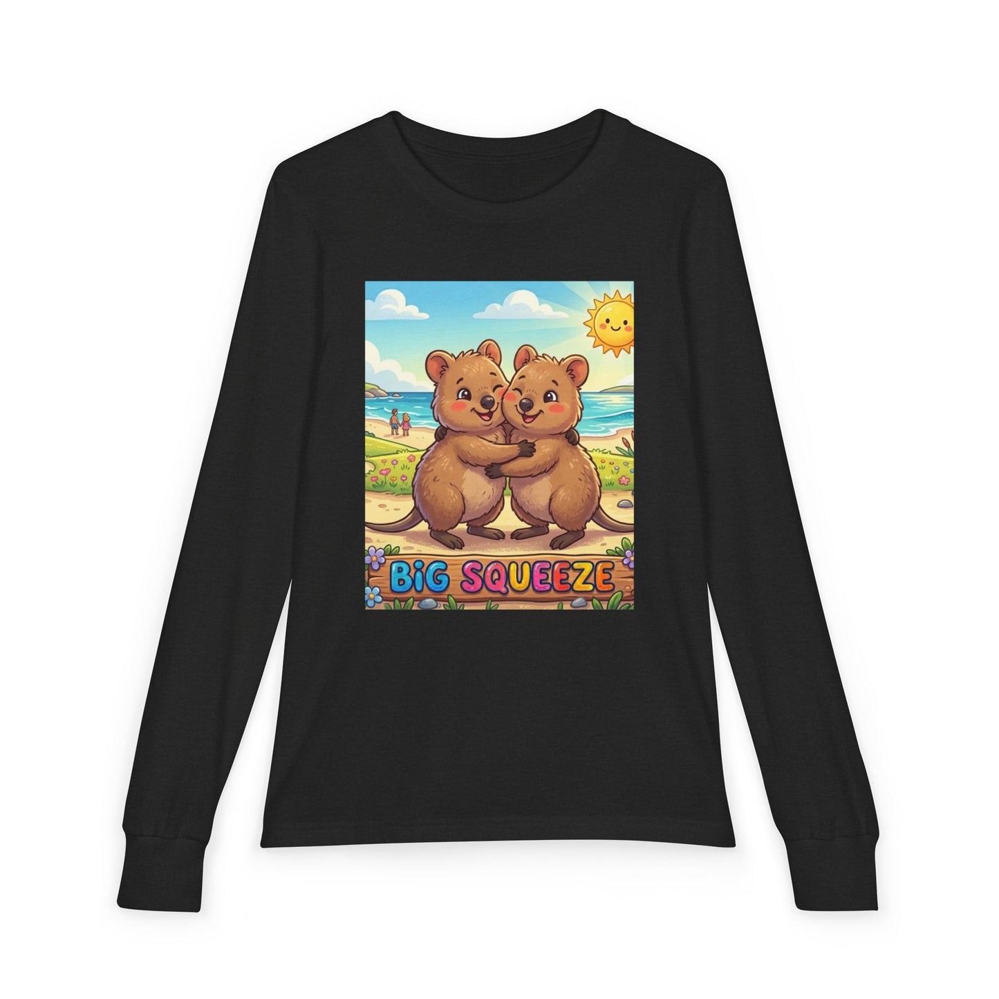Big Squeeze Quokka Youth Jersey Long Sleeve Tee