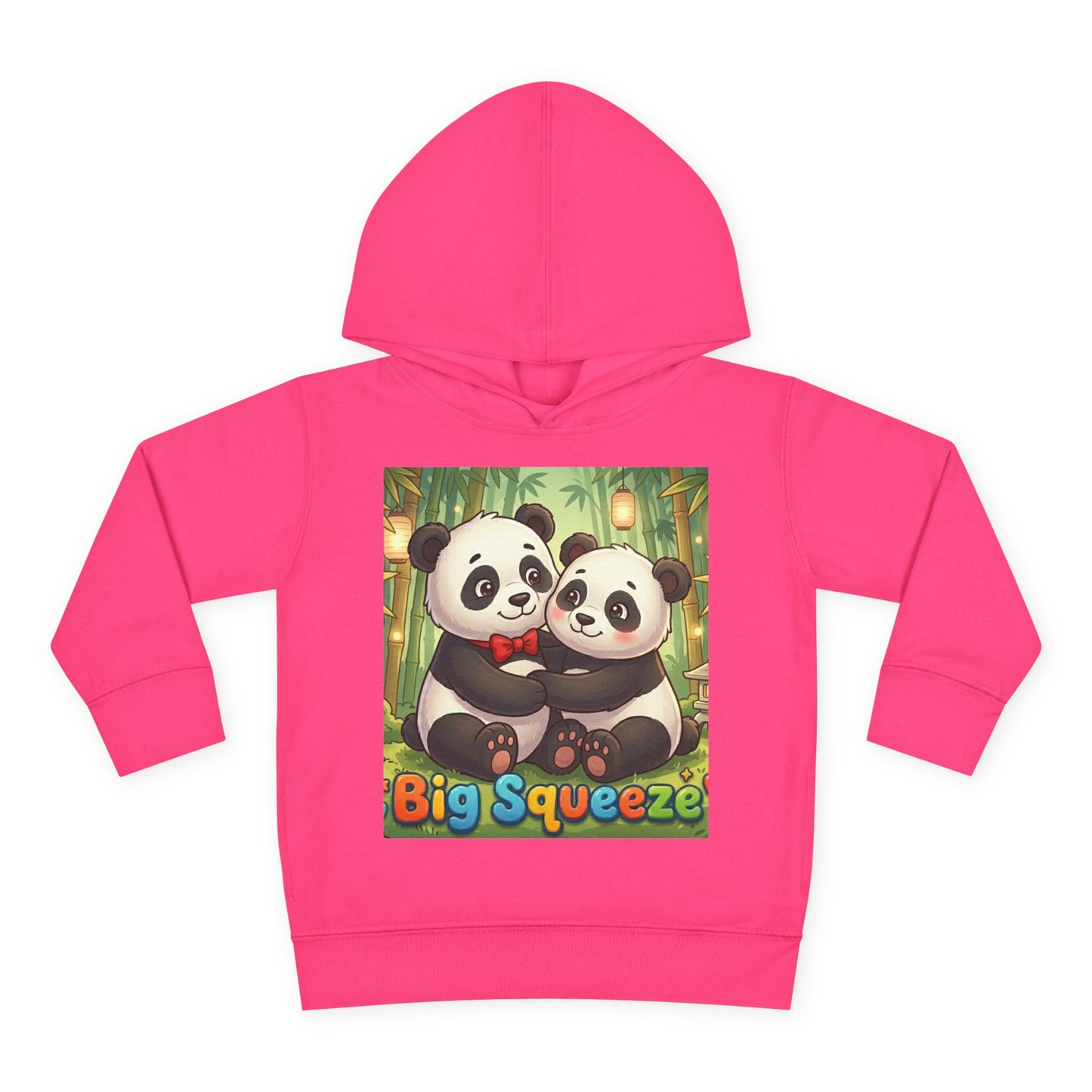 Big Squeeze Panda Toddler Pullover Fleece Hoodie
