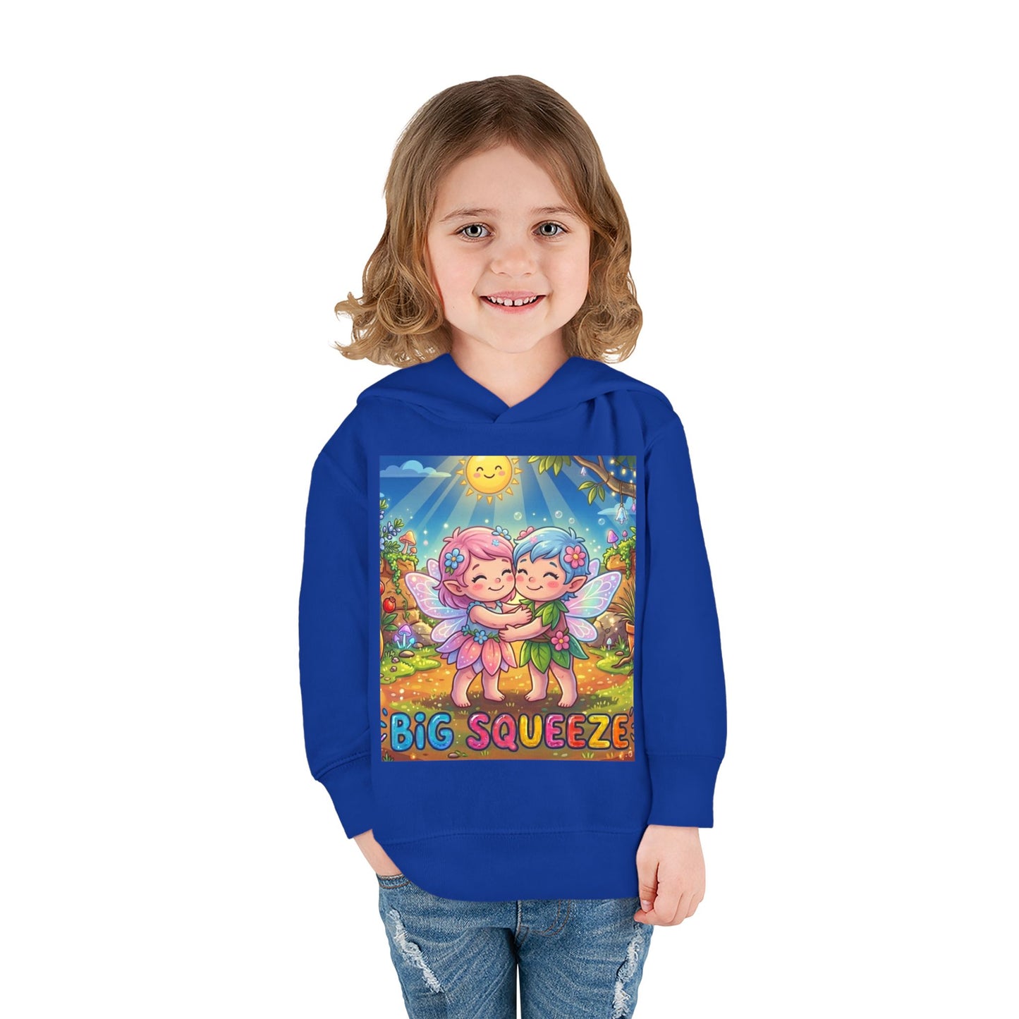 Big Squeeze Fairy Toddler Pullover Fleece Hoodie