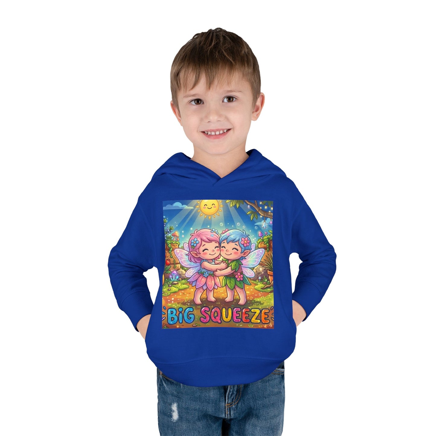 Big Squeeze Fairy Toddler Pullover Fleece Hoodie
