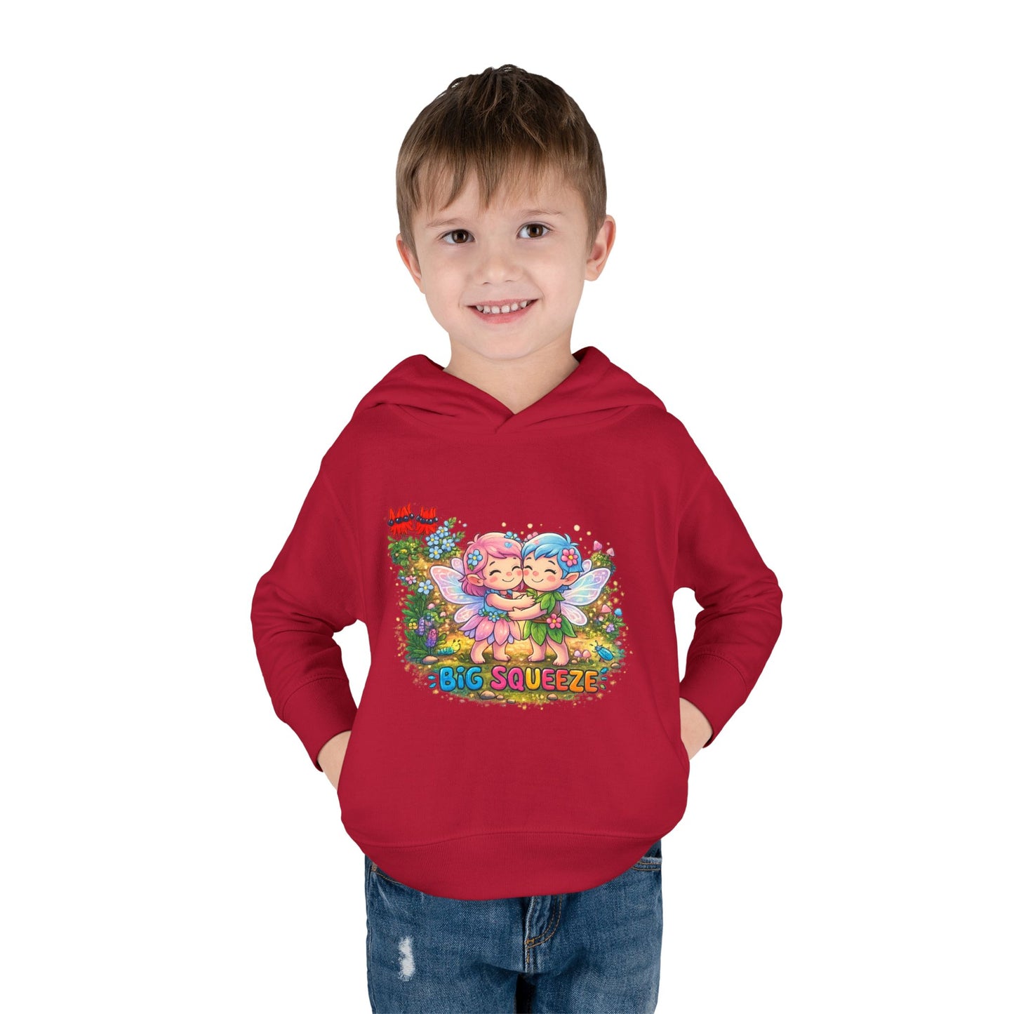 Big Squeeze Fairy Toddler Pullover Fleece Hoodie