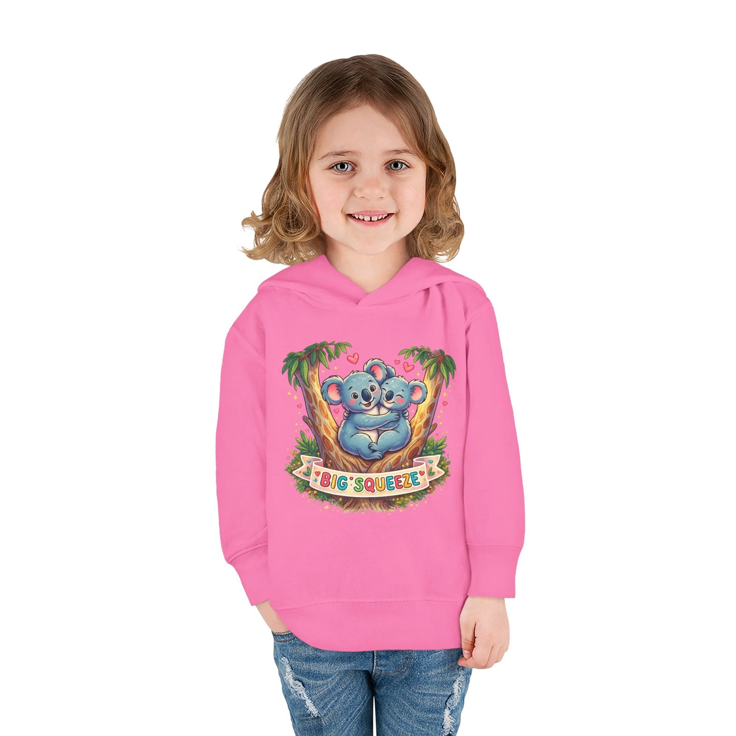 Big Squeeze Koala Toddler Pullover Fleece Hoodie