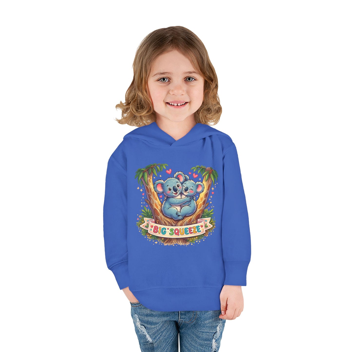 Big Squeeze Koala Toddler Pullover Fleece Hoodie