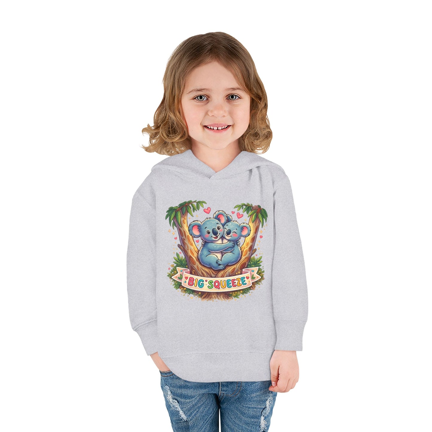 Big Squeeze Koala Toddler Pullover Fleece Hoodie