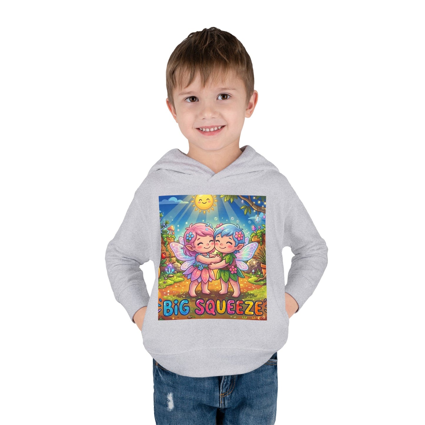 Big Squeeze Fairy Toddler Pullover Fleece Hoodie