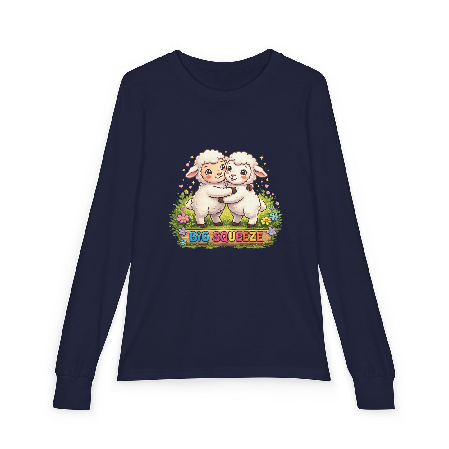 Big Squeeze Lamb Youth Jersey Long Sleeve Tee