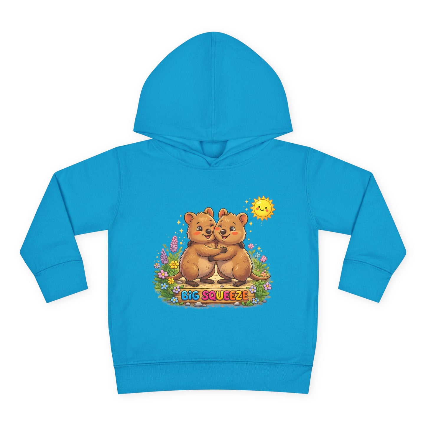 Big Squeeze Quokka Toddler Pullover Fleece Hoodie