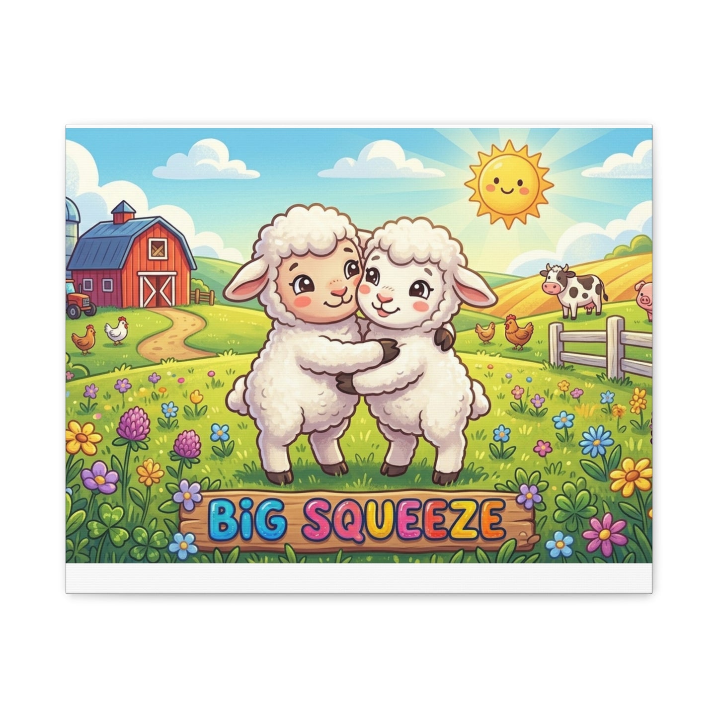 Big Squeeze Lamb Classic Canvas