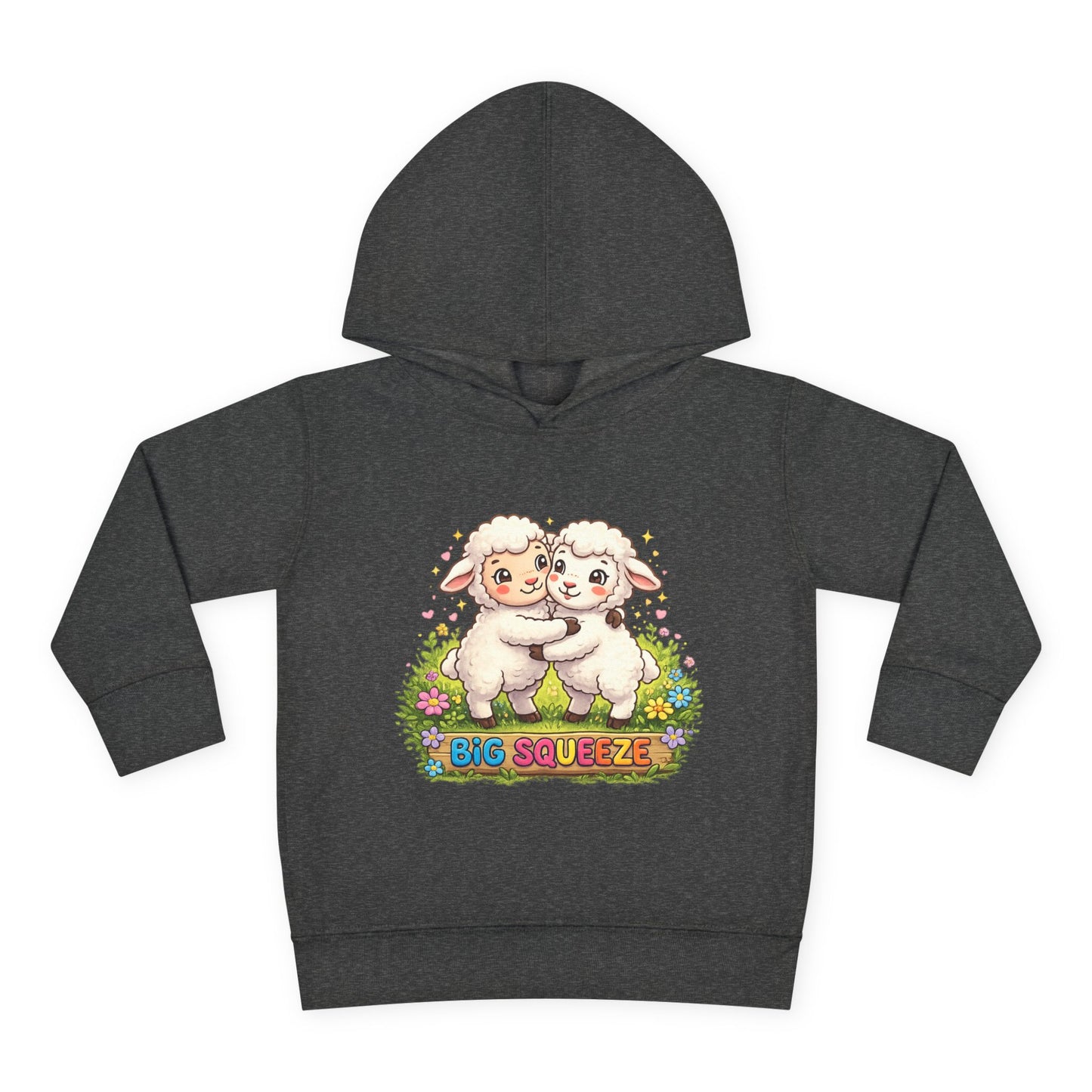 Big Squeeze Lamb Toddler Pullover Fleece Hoodie