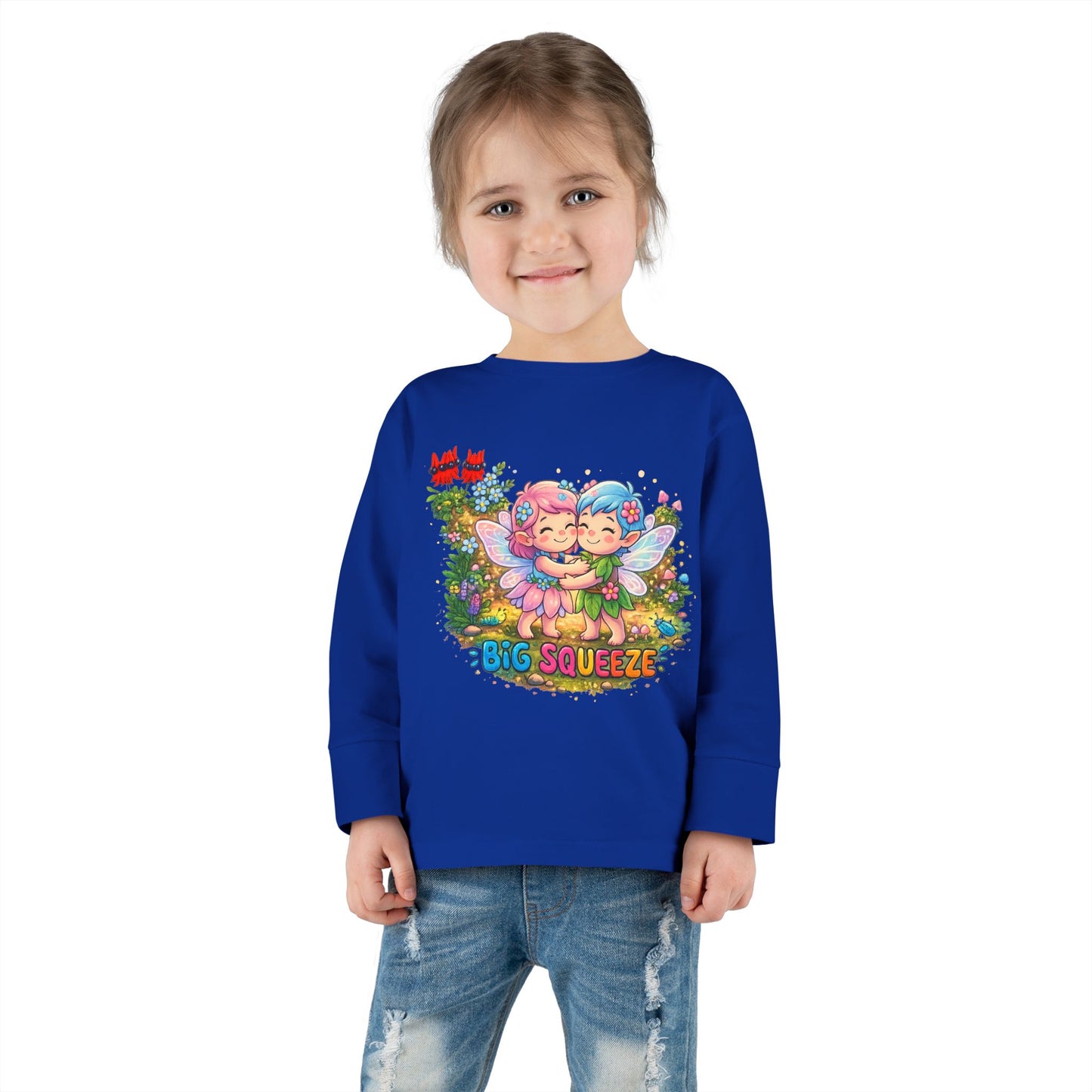 Big Squeeze Fairy Toddler Long Sleeve Tee