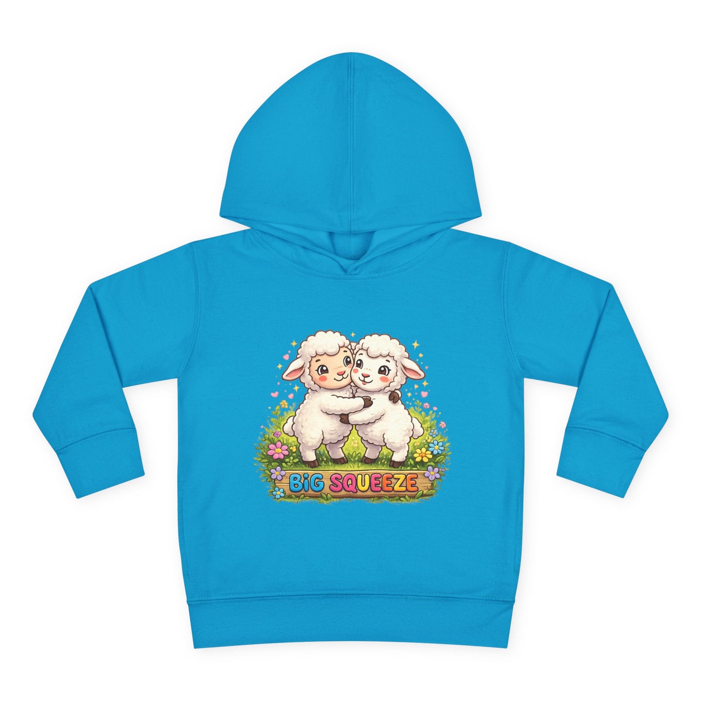 Big Squeeze Lamb Toddler Pullover Fleece Hoodie