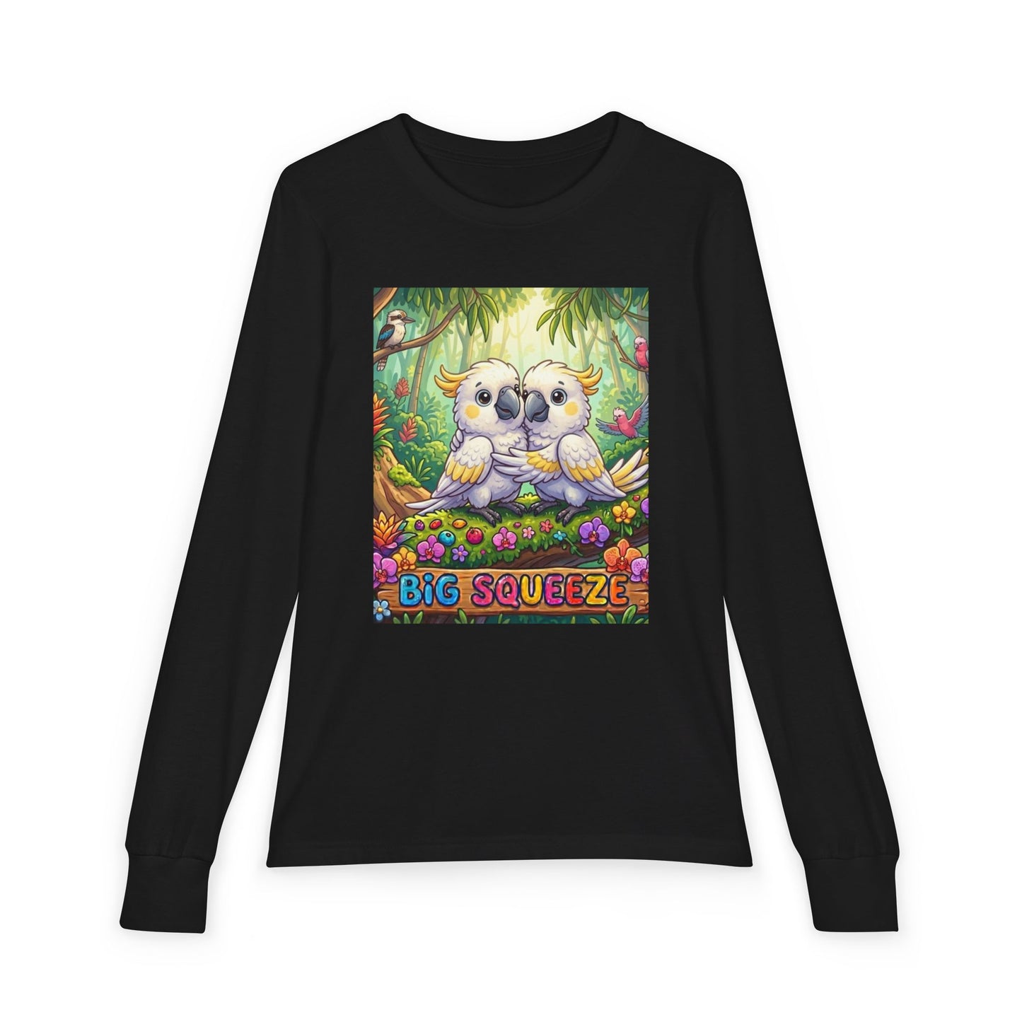 Big Squeeze Cockatoo Youth Jersey Long Sleeve Tee