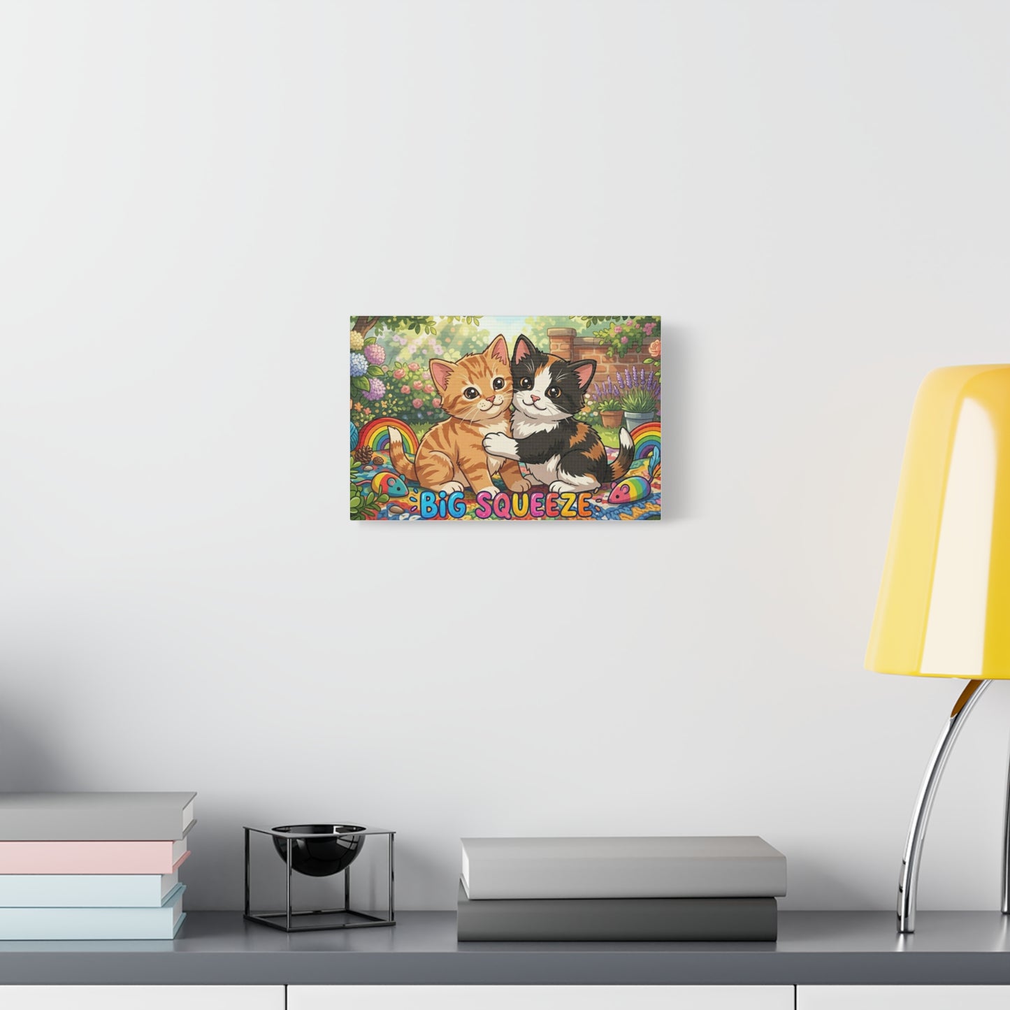 Big Squeeze Kitten Classic Canvas