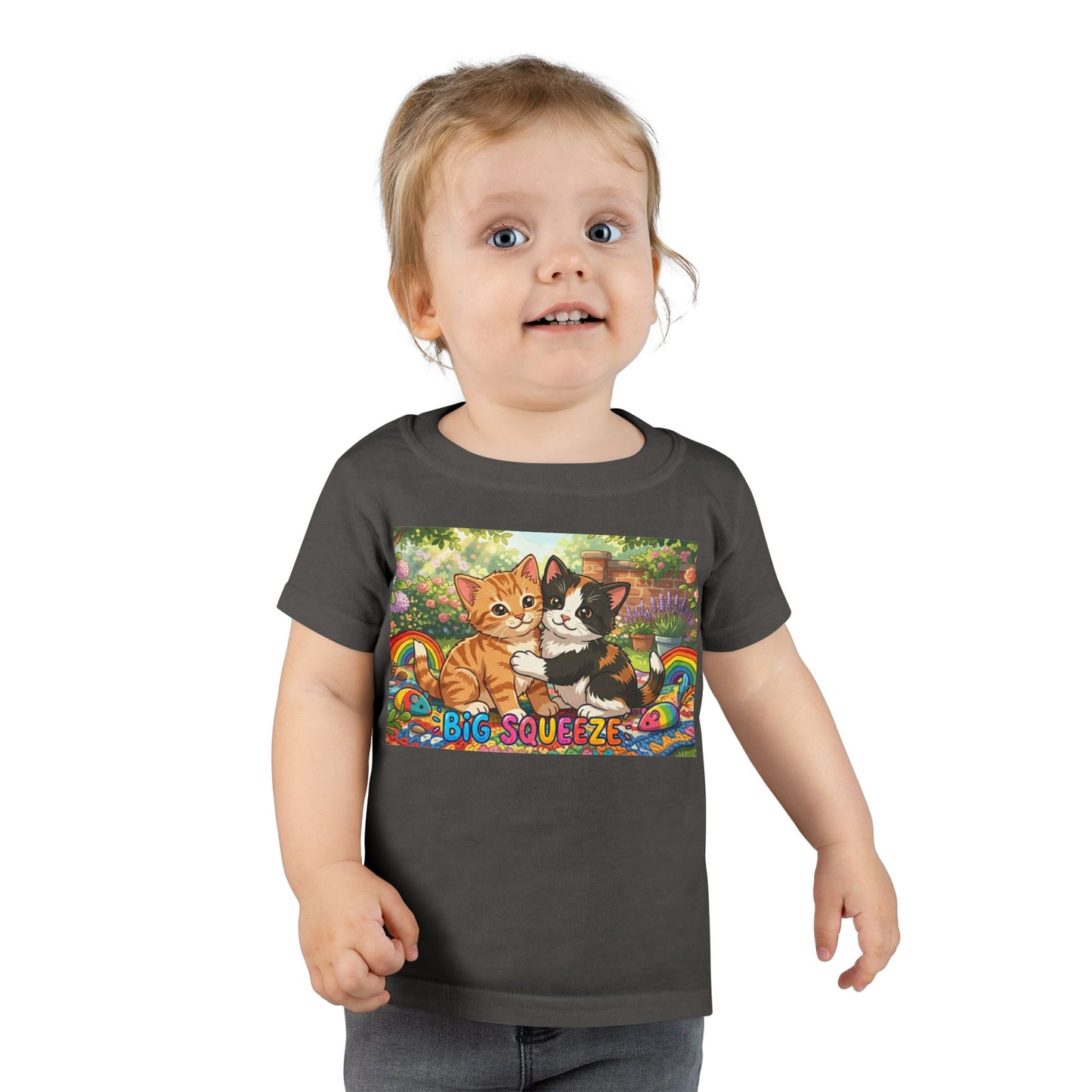 Big Squeeze Kitten Toddler T-shirt