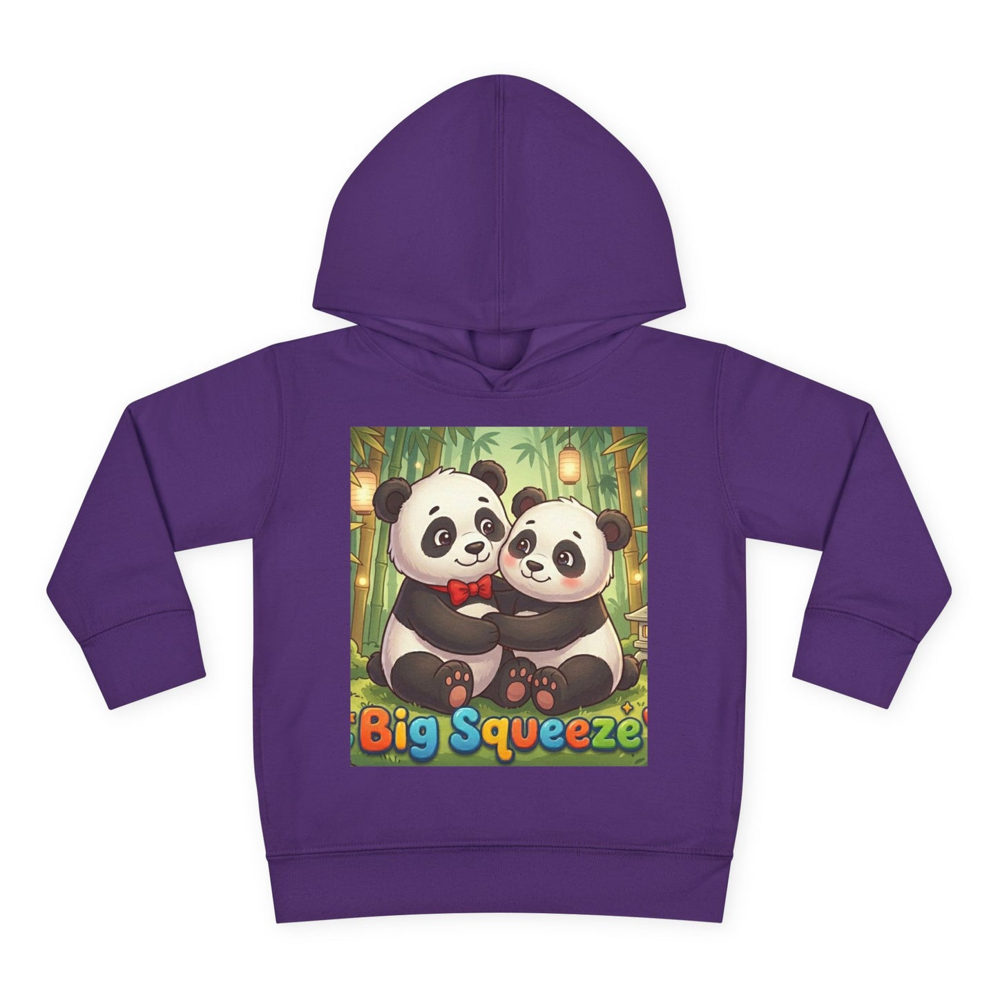 Big Squeeze Panda Toddler Pullover Fleece Hoodie