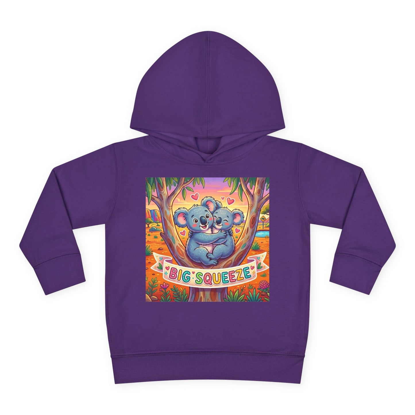 Big Squeeze Koala Toddler Pullover Fleece Hoodie