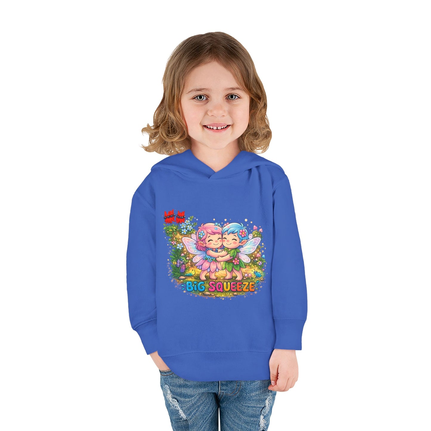 Big Squeeze Fairy Toddler Pullover Fleece Hoodie