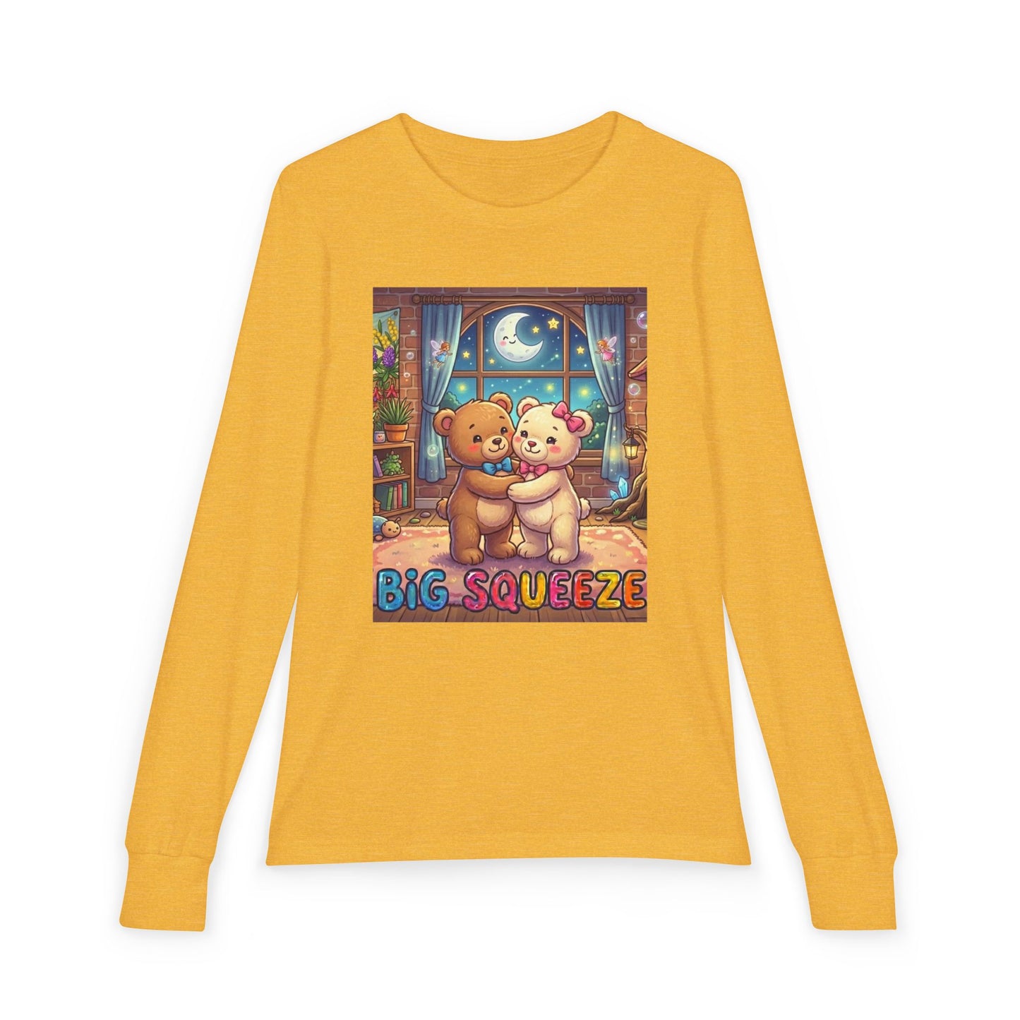 Big Squeeze Teddy Youth Jersey Long Sleeve Tee