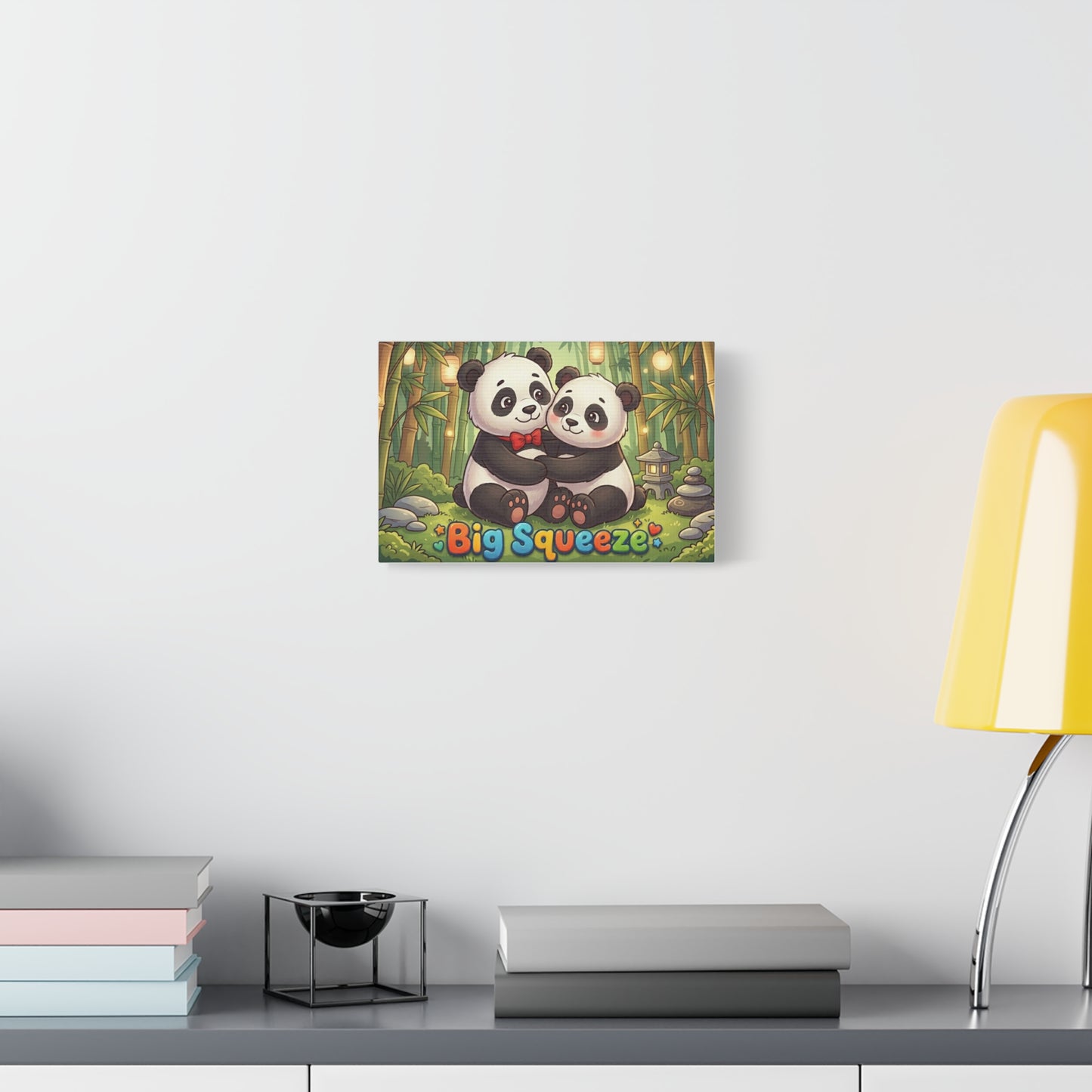Big Squeeze Panda Classic Canvas