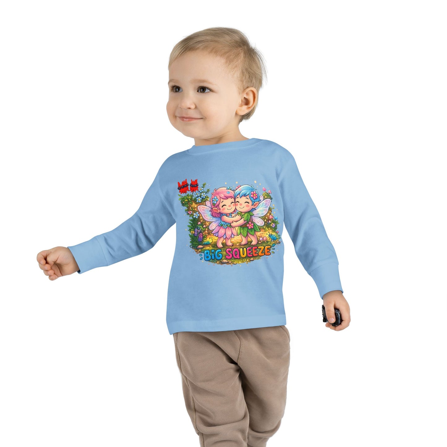 Big Squeeze Fairy Toddler Long Sleeve Tee