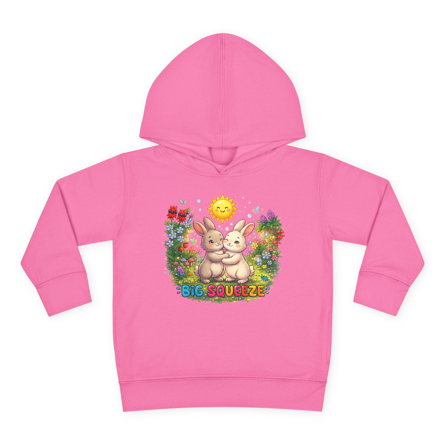 Big Squeeze Bunny Toddler Pullover Fleece Hoodie