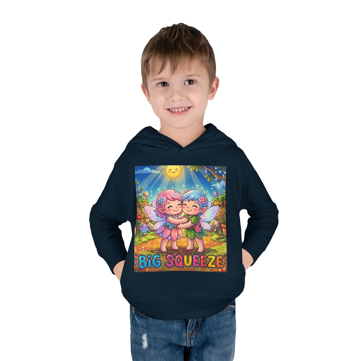 Big Squeeze Fairy Toddler Pullover Fleece Hoodie