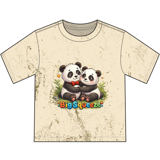 Big Squeeze Panda Heavyweight Color Blast Youth T-Shirt