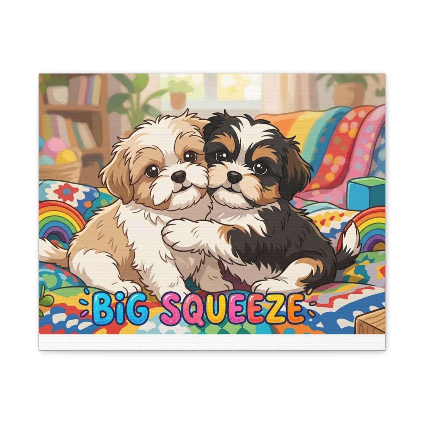 Big Squeeze Shih Tzu Classic Canvas