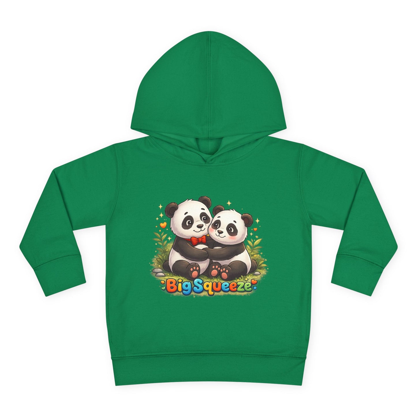 Big Squeeze Panda Toddler Pullover Fleece Hoodie