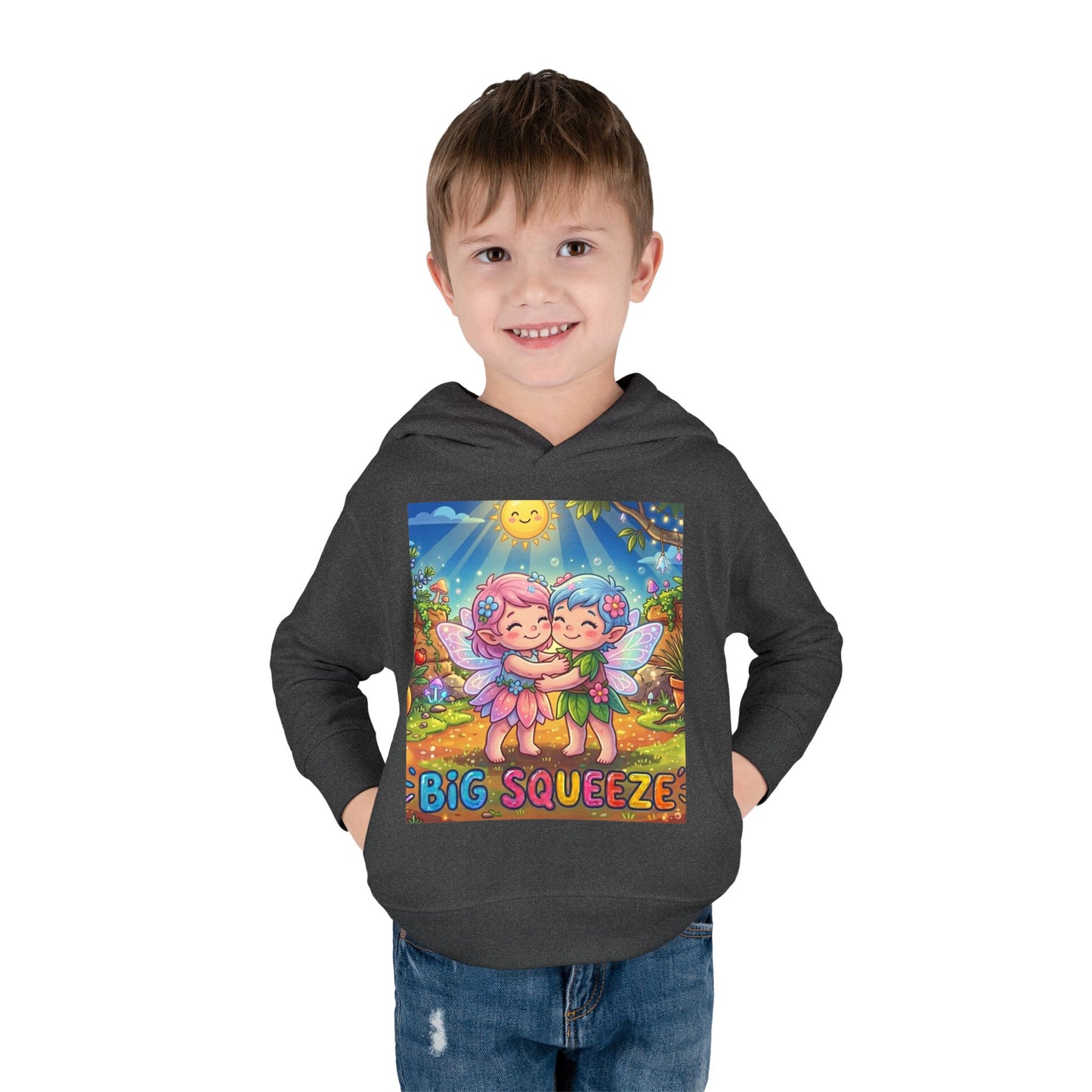 Big Squeeze Fairy Toddler Pullover Fleece Hoodie