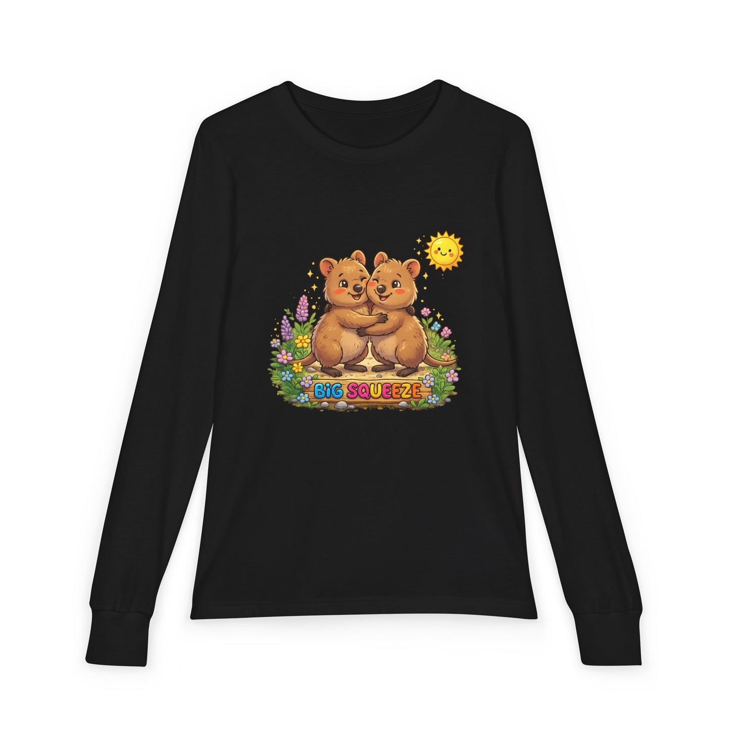 Big Squeeze Quokka Youth Jersey Long Sleeve Tee