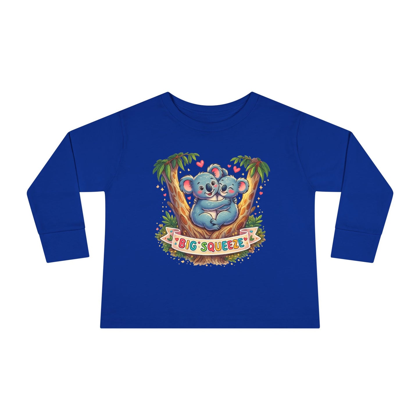 Big Squeeze Koala Toddler Long Sleeve Tee