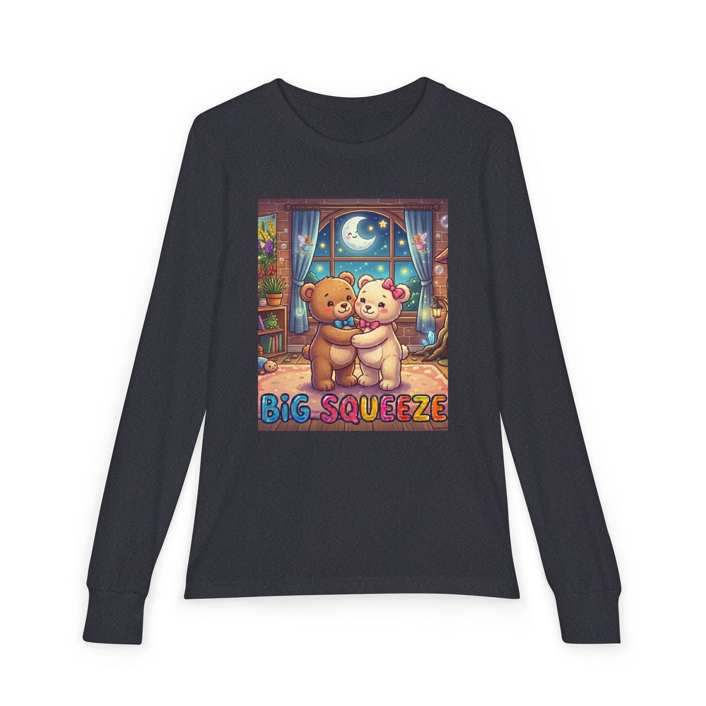 Big Squeeze Teddy Youth Jersey Long Sleeve Tee