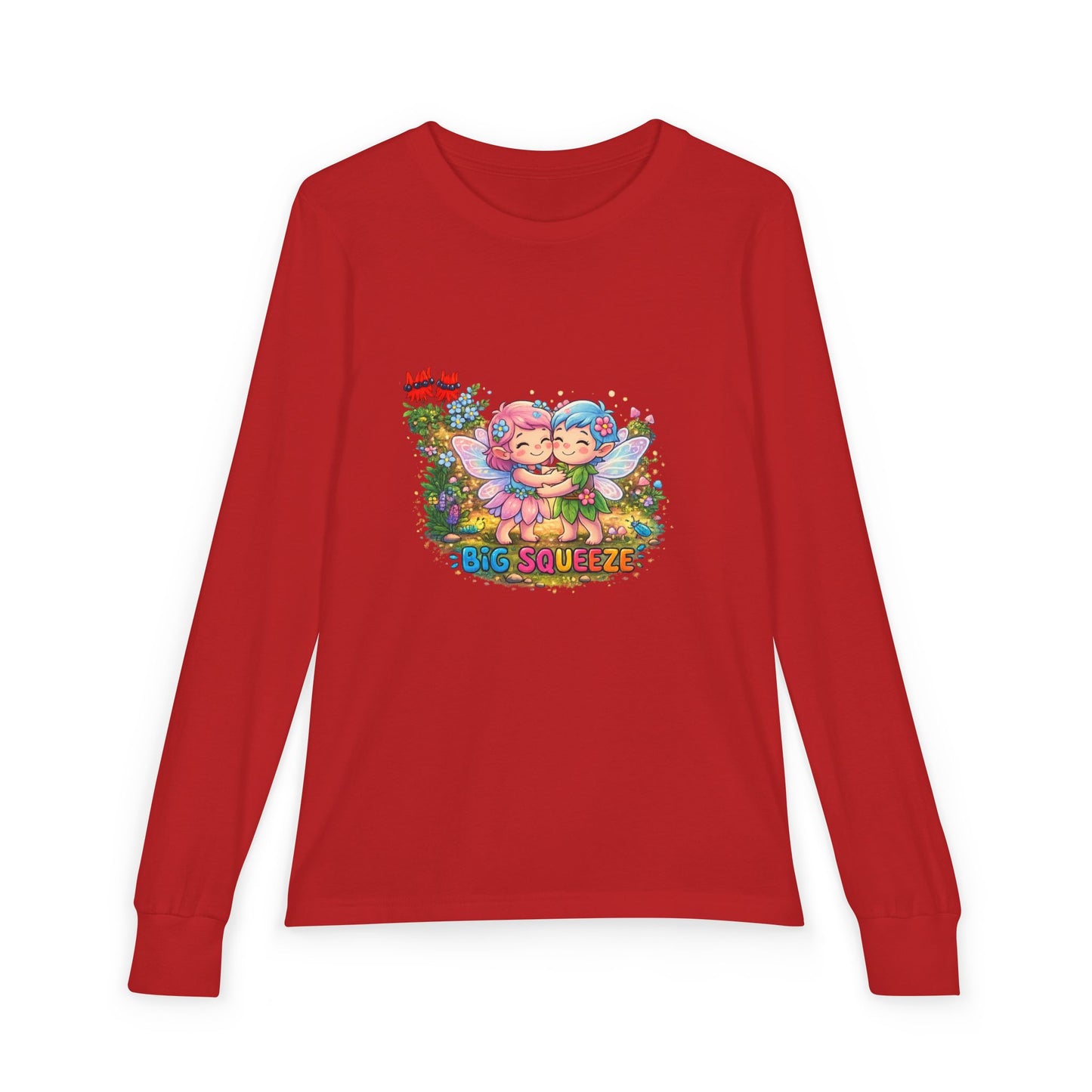 Big Squeeze Fairy Youth Jersey Long Sleeve Tee