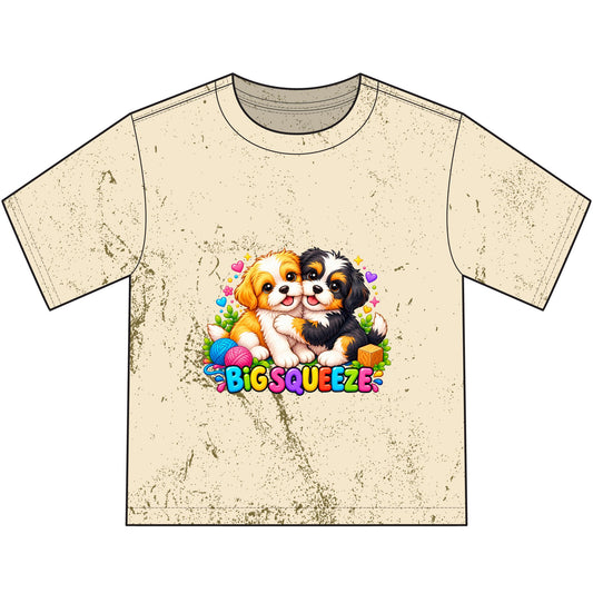 Big Squeeze Shih Tzu Heavyweight Color Blast Youth T-Shirt