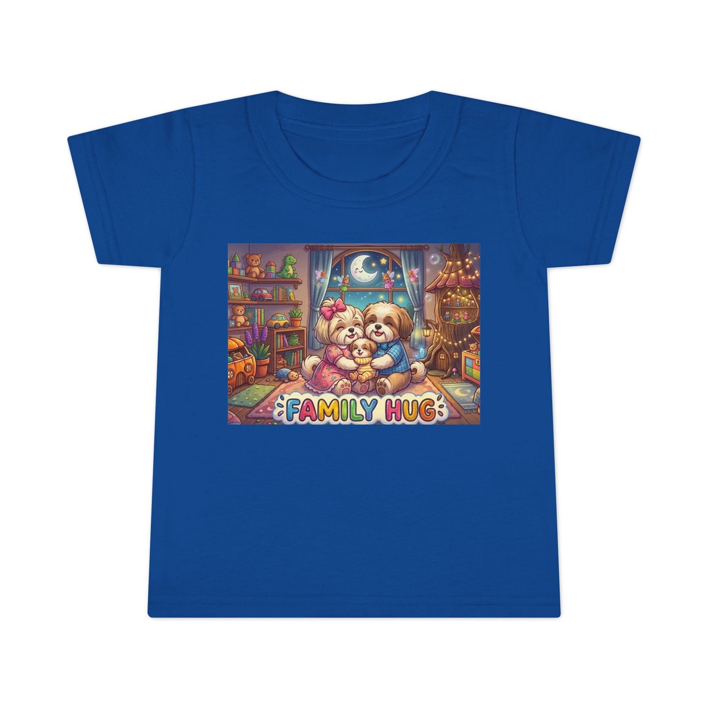 Family Hug Shih Tzu Toddler T-shirt