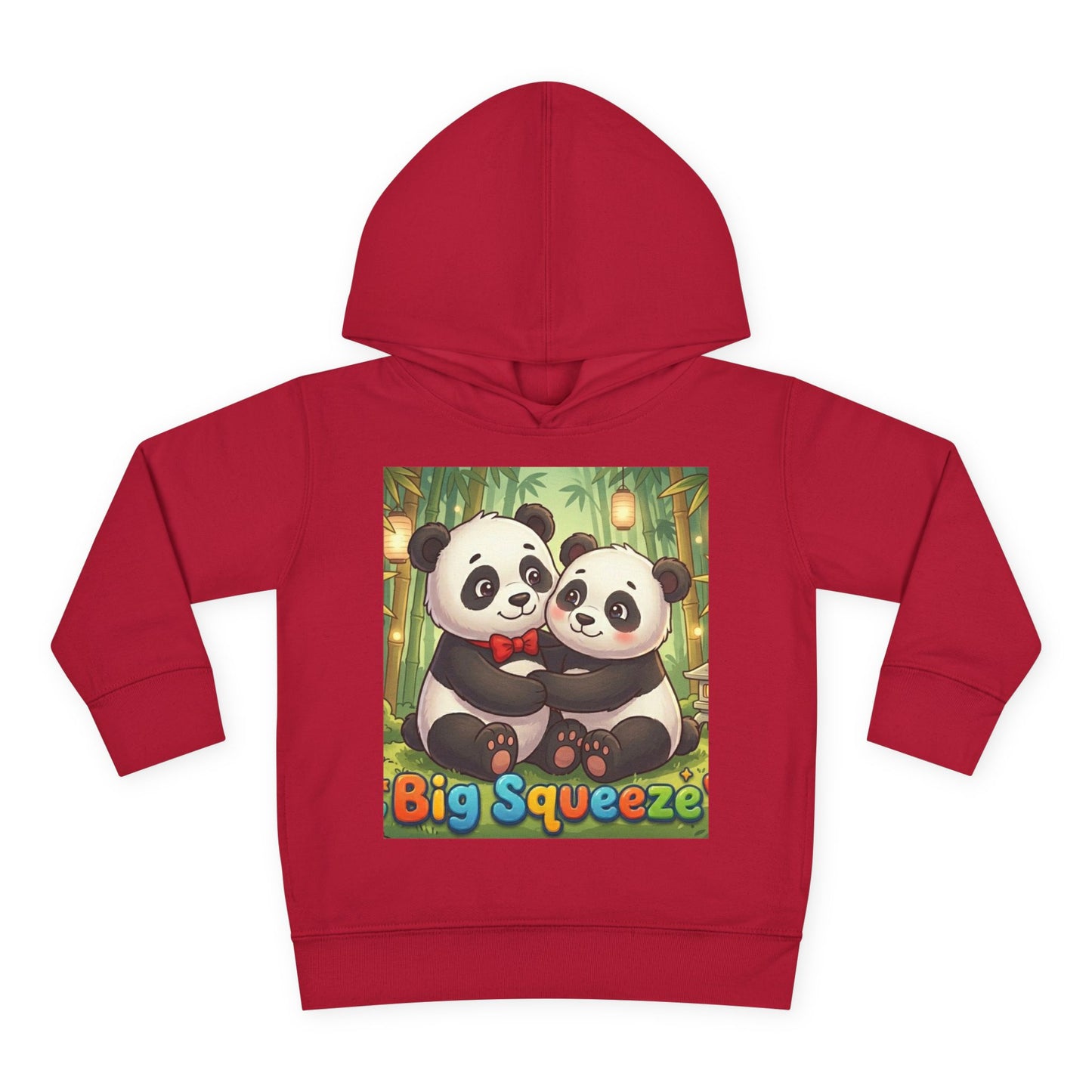 Big Squeeze Panda Toddler Pullover Fleece Hoodie