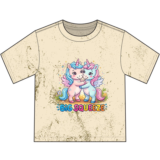 Big Squeeze Unicorn Heavyweight Color Blast Youth T-Shirt