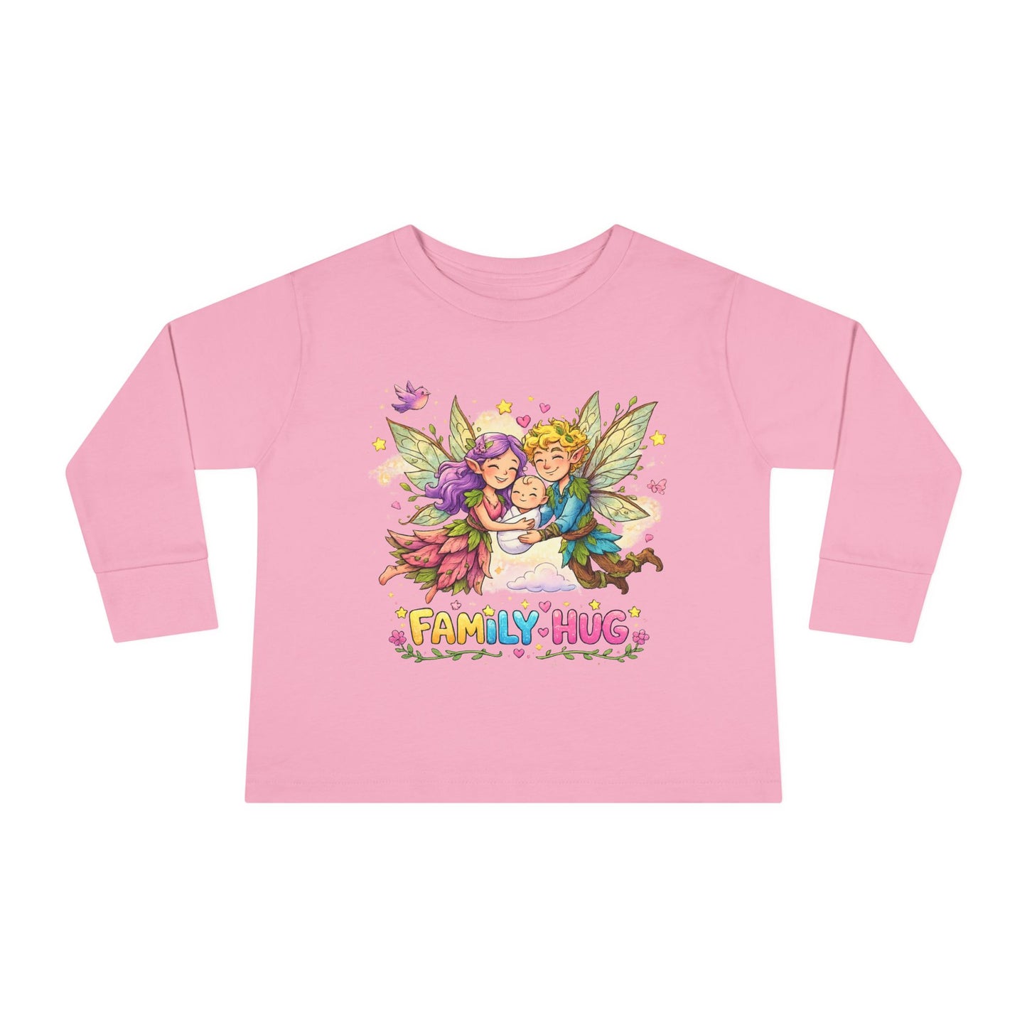 Family Hug Fairy Toddler Long Sleeve Tee