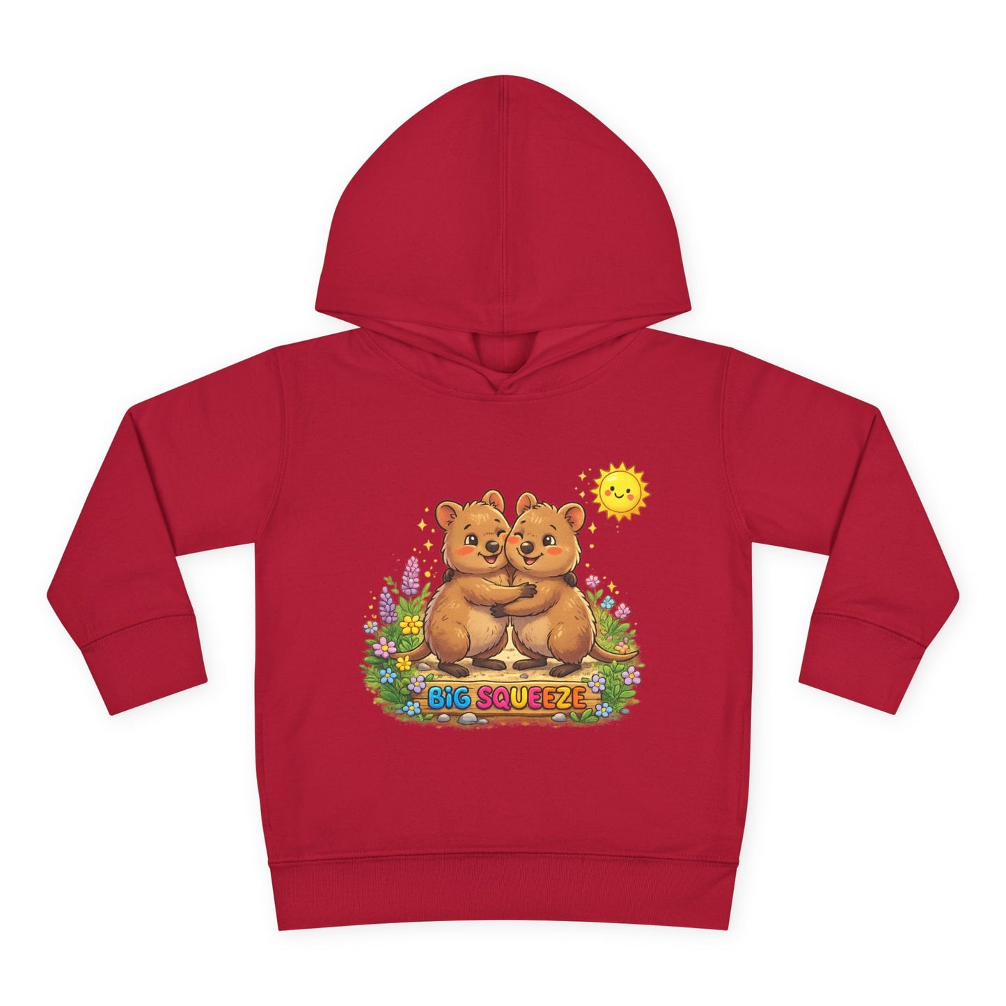 Big Squeeze Quokka Toddler Pullover Fleece Hoodie
