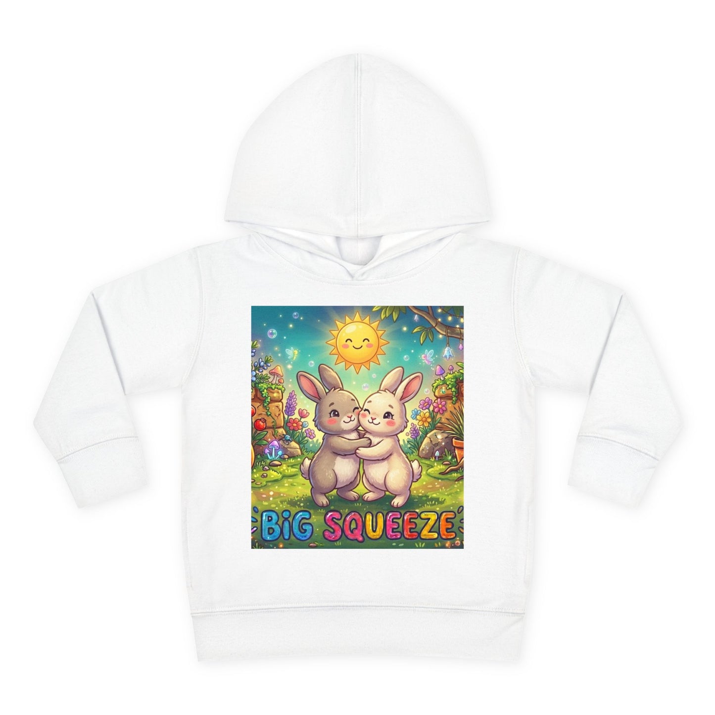 Big Squeeze Bunny Toddler Pullover Fleece Hoodie