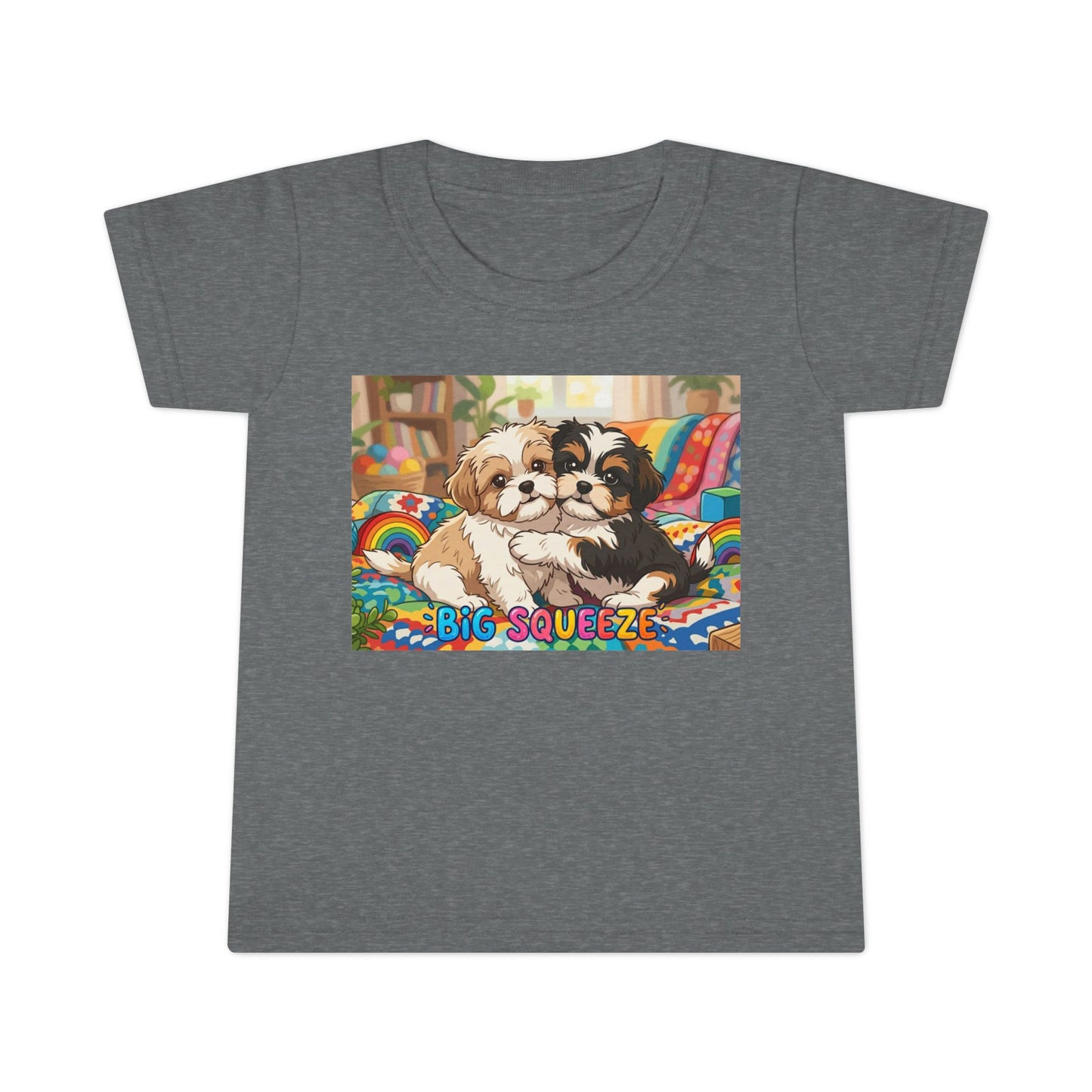Big Squeeze Shih Tzu Toddler T-shirt