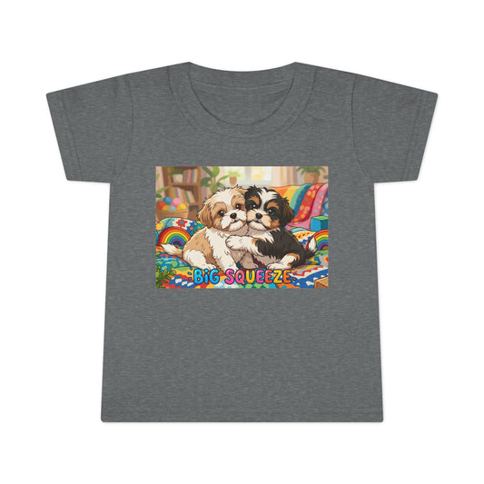 Big Squeeze Shih Tzu Toddler T-shirt