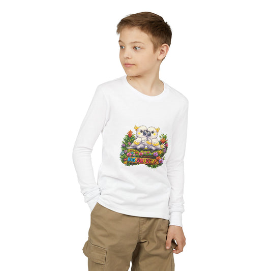 Big Squeeze Cockatoo Youth Jersey Long Sleeve Tee