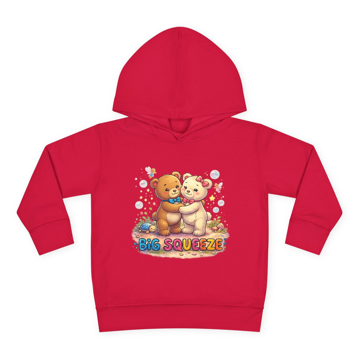 Big Squeeze Teddy Toddler Pullover Fleece Hoodie